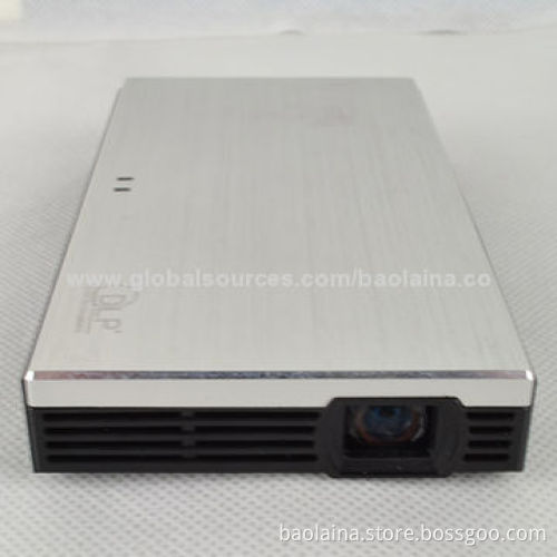Portable Mini Pocket Projector DLP Projector built-in battery